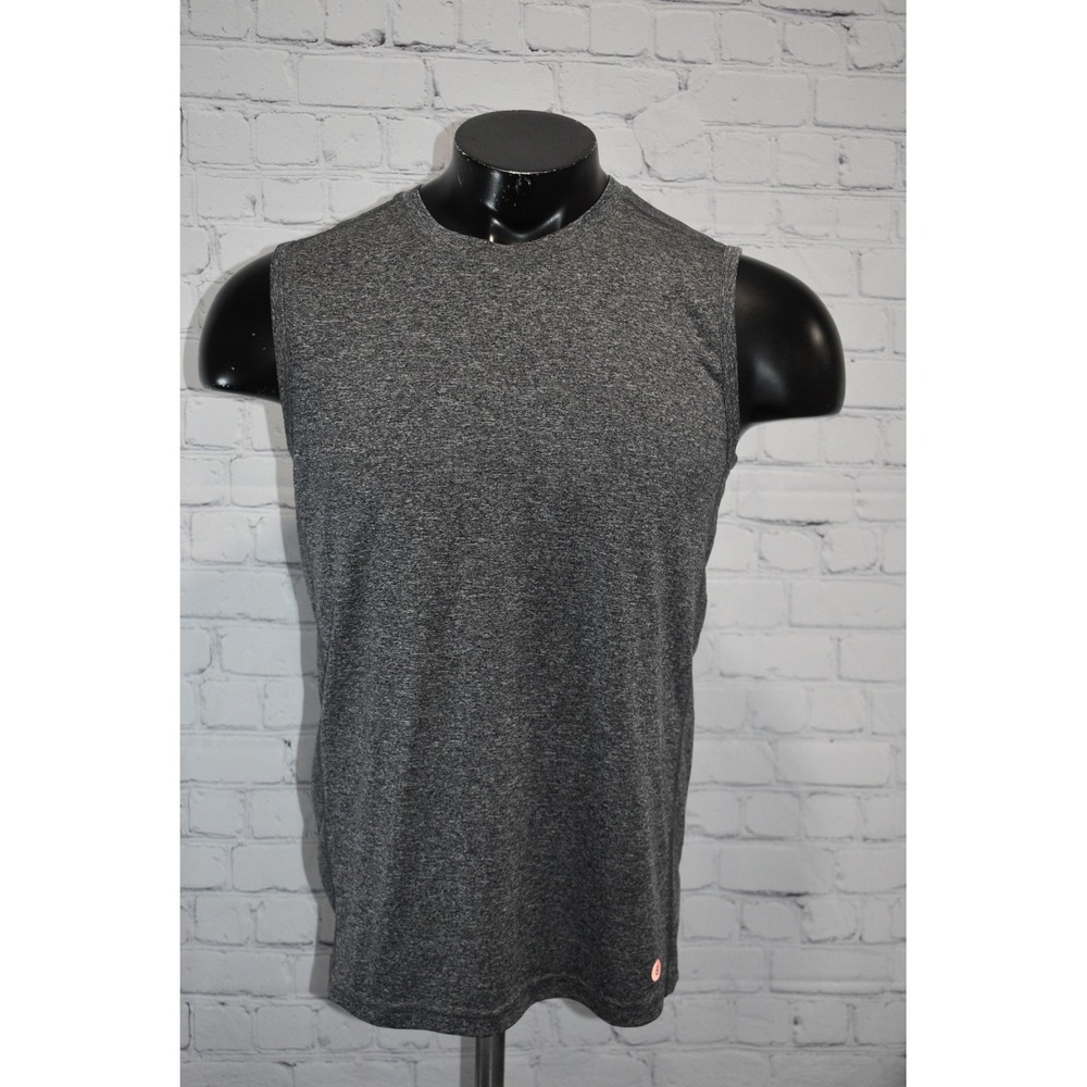 Bonobos Goodsport Tank Top Men Medium Gray Slim Fit Sleeveless Athletic Shirt